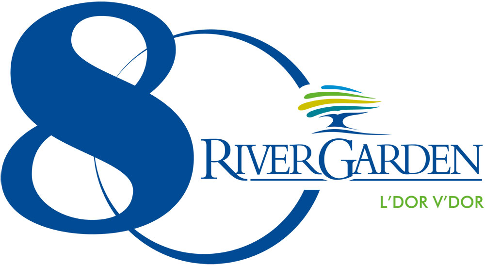 RiverGarden 80yrLogo